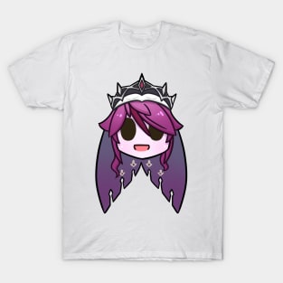 Genshin Impact Rosaria chibi head T-Shirt